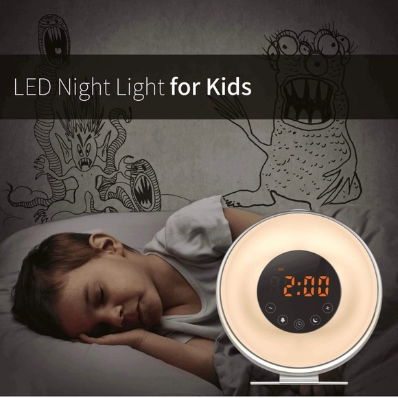 Other - BrandNew Alarm Clock with Wake-Up light Sunrise Simulation and FM Radio Function